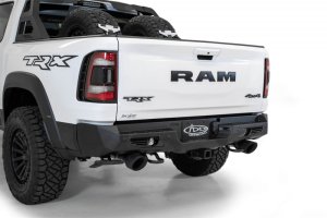 Ram 1500 TRX Bumper - Rear - Addictive Desert Designs - Bomber - Hammer Black - `21-`27